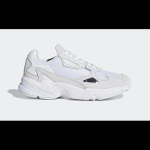 Adidas Falcon Triple White - Size 7